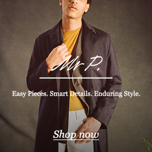 Mr P advertising banner
